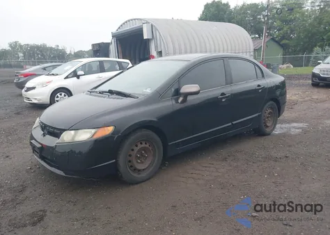 2007 Honda Civic Lx z USA, uszkodzony, nr VIN 1HGFA165X7L037177